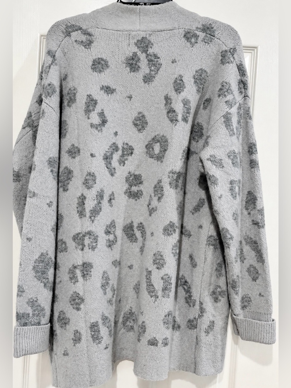 Harper Heritage Leopard Print Open-Front Cardigan - Picture 5 of 6